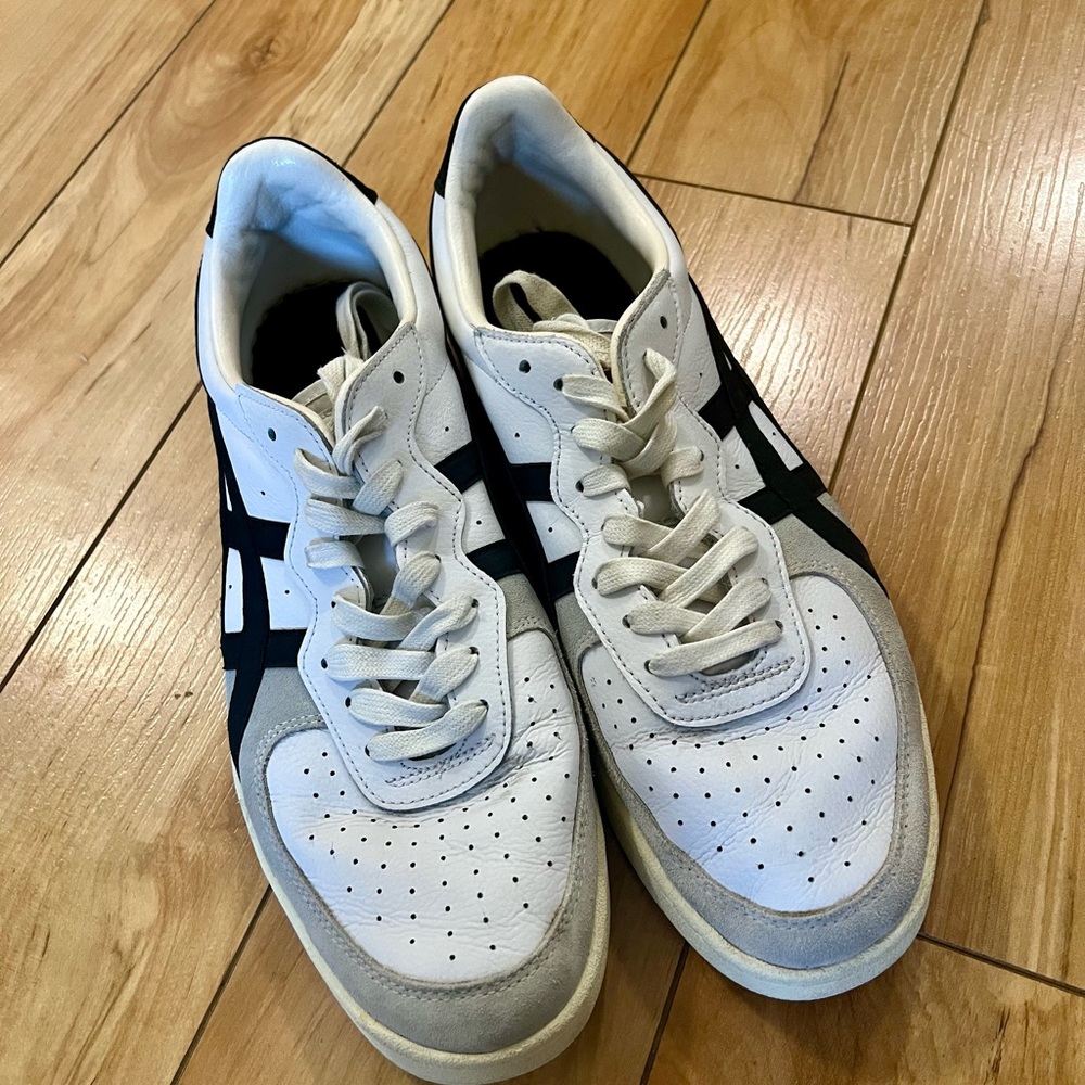 Onitsuka Tiger by Asics White and Black Sneakers